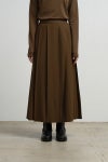 Graphpaper(グラフペーパー) Wool Ripstop Box Pleats Skirt ウールリップストップボックスプリーツスカート GL263-40485