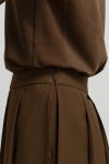 Graphpaper(グラフペーパー) Wool Ripstop Box Pleats Skirt ウールリップストップボックスプリーツスカート GL263-40485
