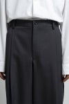 Graphpaper(グラフペーパー) Scale Off Wool Wide Slacks スケールオフウールワイドスラックス GM263-40184B