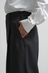 Graphpaper(グラフペーパー) Scale Off Wool Wide Slacks スケールオフウールワイドスラックス GM263-40184B
