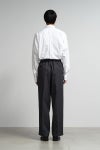 Graphpaper(グラフペーパー) Scale Off Wool Wide Slacks スケールオフウールワイドスラックス GM263-40184B