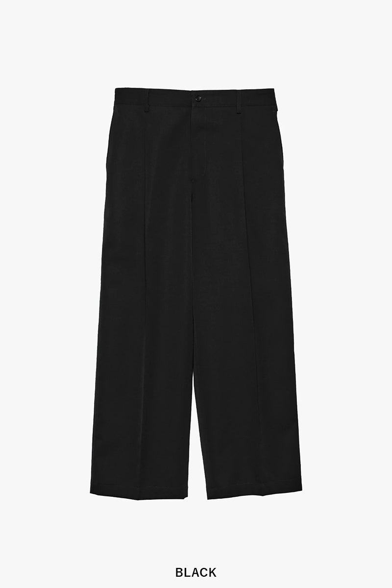 Graphpaper(グラフペーパー) Scale Off Wool Wide Slacks スケールオフウールワイドスラックス GM263-40184B