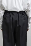 Graphpaper(グラフペーパー) Scale Off Wool Wide Tapered Slacks スケールオフウールワイドテーパードスラックス GM263-40192B