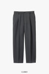 Graphpaper(グラフペーパー) Scale Off Wool Wide Tapered Slacks スケールオフウールワイドテーパードスラックス GM263-40192B