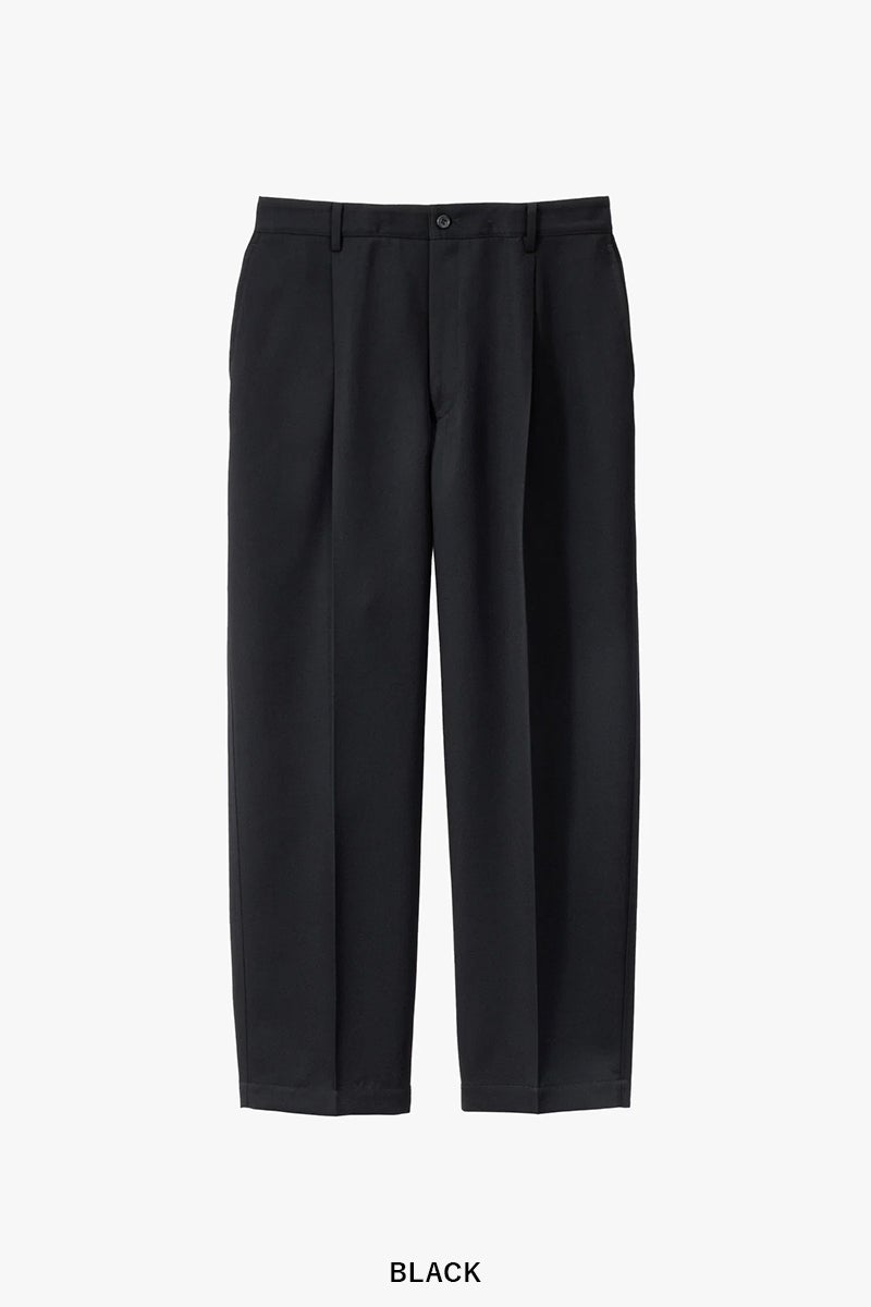 Graphpaper(グラフペーパー) Scale Off Wool Wide Tapered Slacks スケールオフウールワイドテーパードスラックス GM263-40192B
