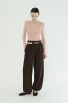 CLANE(クラネ) SLASH WAIST SWEAT PANTS スラッシュウエストスウェットパンツ 11110-7073