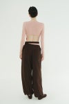 CLANE(クラネ) SLASH WAIST SWEAT PANTS スラッシュウエストスウェットパンツ 11110-7073