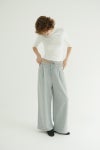 CLANE(クラネ) SLASH WAIST SWEAT PANTS スラッシュウエストスウェットパンツ 11110-7073