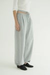 CLANE(クラネ) SLASH WAIST SWEAT PANTS スラッシュウエストスウェットパンツ 11110-7073