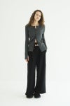 CLANE(クラネ) SLASH WAIST SWEAT PANTS スラッシュウエストスウェットパンツ 11110-7073