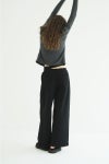 CLANE(クラネ) SLASH WAIST SWEAT PANTS スラッシュウエストスウェットパンツ 11110-7073