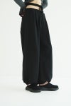 CLANE(クラネ) SLASH WAIST SWEAT PANTS スラッシュウエストスウェットパンツ 11110-7073
