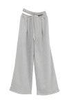 CLANE(クラネ) SLASH WAIST SWEAT PANTS スラッシュウエストスウェットパンツ 11110-7073