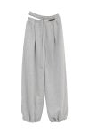 CLANE(クラネ) SLASH WAIST SWEAT PANTS スラッシュウエストスウェットパンツ 11110-7073
