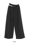 CLANE(クラネ) SLASH WAIST SWEAT PANTS スラッシュウエストスウェットパンツ 11110-7073
