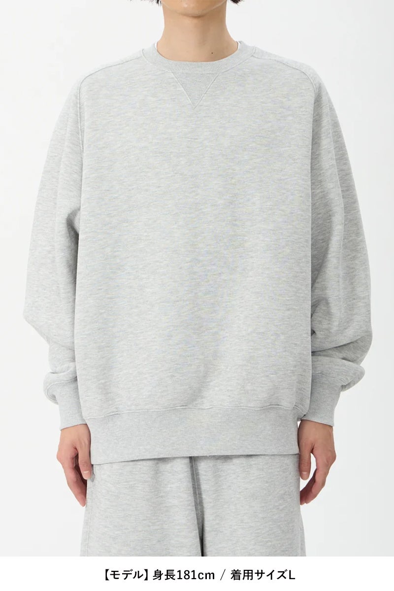 DAIWA PIER 39(ダイワピア39) TECH SWEAT CREW FREEDOM SLEEVE テックスウェットクルーネックフリーダムスリーブ BE-51026W