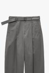 Graphpaper(グラフペーパー) Dry Westpoint Barrel-Fit Belted Pants ドライウエストポイントバレルフィットベルトパンツ GM263-40381