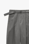Graphpaper(グラフペーパー) Dry Westpoint Barrel-Fit Belted Pants ドライウエストポイントバレルフィットベルトパンツ GM263-40381