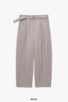 Graphpaper(グラフペーパー) Dry Westpoint Barrel-Fit Belted Pants ドライウエストポイントバレルフィットベルトパンツ GM263-40381