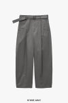 Graphpaper(グラフペーパー) Dry Westpoint Barrel-Fit Belted Pants ドライウエストポイントバレルフィットベルトパンツ GM263-40381