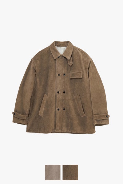 Graphpaper(グラフペーパー) Hairy Suede Corbusier Jacket ヘアリースエードコルビュジエジャケット GM263-30325