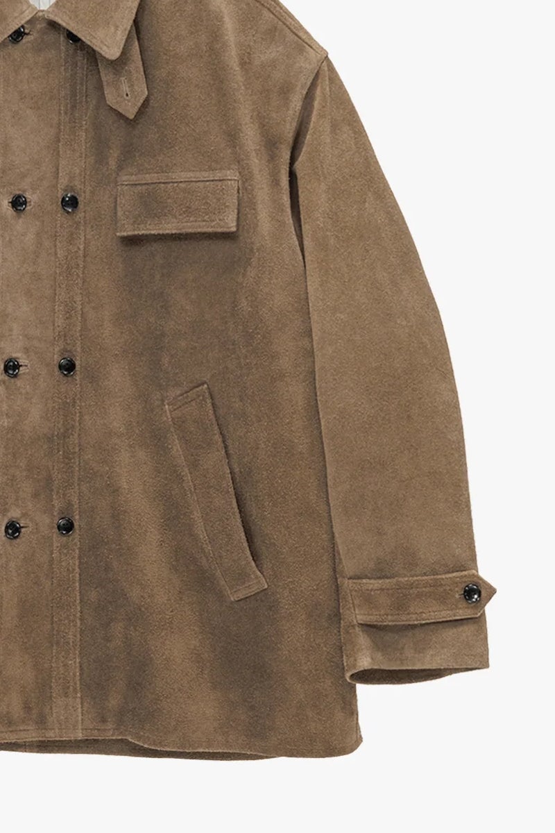 Graphpaper(グラフペーパー) Hairy Suede Corbusier Jacket ヘアリースエードコルビュジエジャケット GM263-30325
