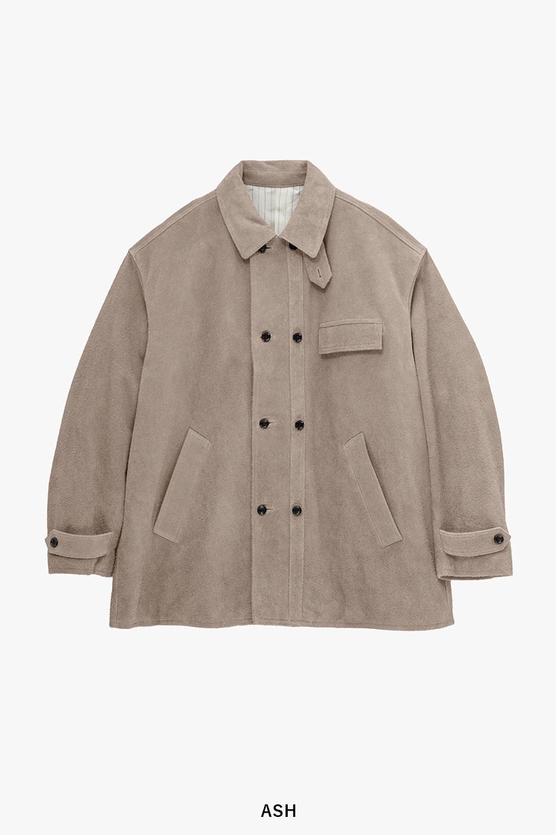 Graphpaper(グラフペーパー) Hairy Suede Corbusier Jacket ヘアリースエードコルビュジエジャケット GM263-30325