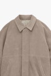Graphpaper(グラフペーパー) Hairy Suede Raglan Blouson ヘアリースエードラグランブルゾン GU263-30324