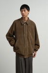 Graphpaper(グラフペーパー) Hairy Suede Raglan Blouson ヘアリースエードラグランブルゾン GU263-30324