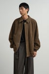 Graphpaper(グラフペーパー) Hairy Suede Raglan Blouson ヘアリースエードラグランブルゾン GU263-30324