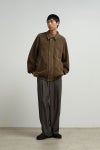 Graphpaper(グラフペーパー) Hairy Suede Raglan Blouson ヘアリースエードラグランブルゾン GU263-30324