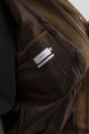 Graphpaper(グラフペーパー) Hairy Suede Raglan Blouson ヘアリースエードラグランブルゾン GU263-30324