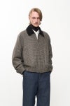 JUHA(ユハ) CHECK RAGLAN BOMBER JACKET チェックラグランボンバージャケット 10240202-2