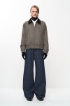 JUHA(ユハ) CHECK RAGLAN BOMBER JACKET チェックラグランボンバージャケット 10240202-2