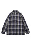 BOWWOW(バウワウ) CHECK RAYON SHIRT チェックレーヨンシャツ BWU-CRS