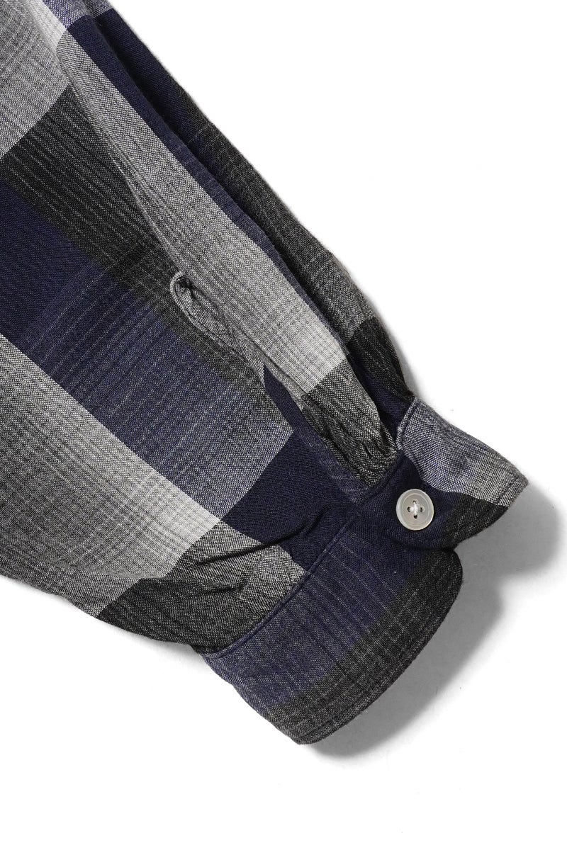 BOWWOW(バウワウ) CHECK RAYON SHIRT チェックレーヨンシャツ BWU-CRS
