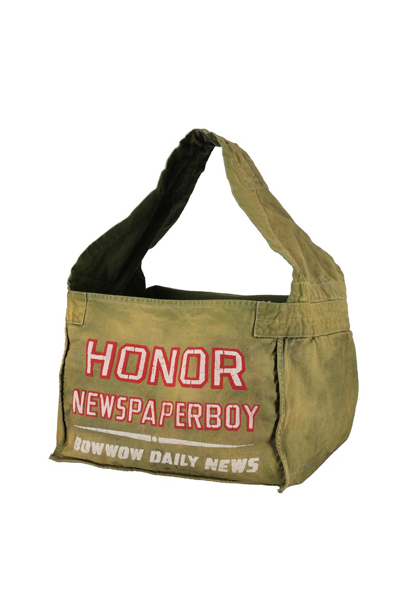 BOWWOW(バウワウ) WIDE STRAP NEWSPAPER BAG ワイドストラップニュースペーパーバッグ BWU-WSNB