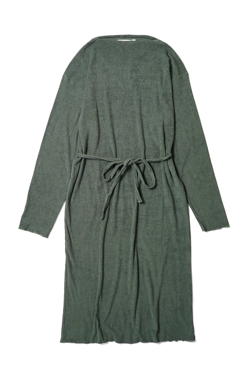 kengo(ケンゴ) cotton linen pile day dress コットンリネンパイルデイドレス K26FW-DR1