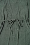 kengo(ケンゴ) cotton linen pile day dress コットンリネンパイルデイドレス K26FW-DR1