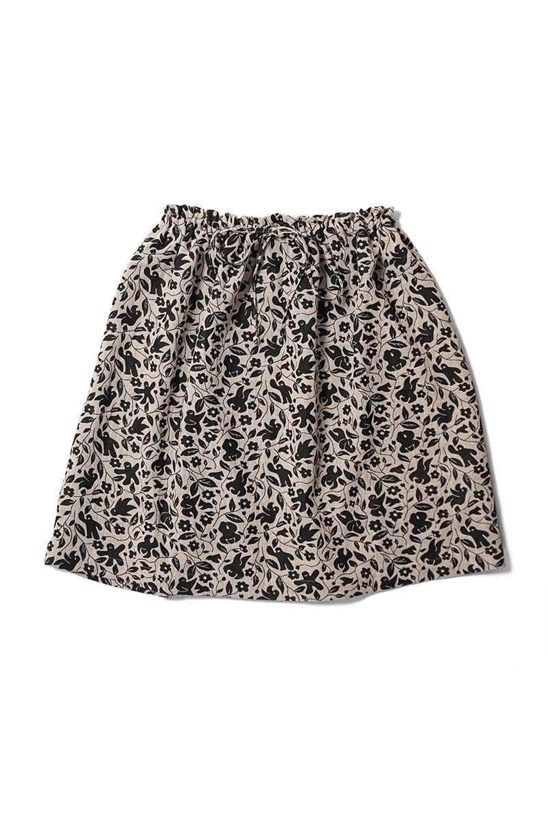 kengo(ケンゴ) "anohito" jacquard drawstring top あの人 ジャガードドローストリングトップス K26FW-BL4