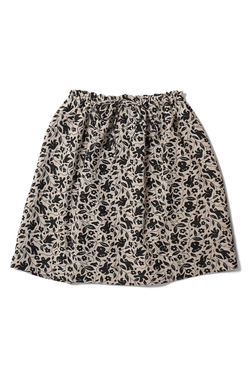 kengo(ケンゴ) "anohito" jacquard drawstring top あの人 ジャガードドローストリングトップス K26FW-BL4