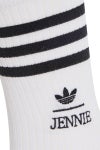 ADIDAS × JENNIE(アディダス×ジェニー) Adidas Heritage(アディダス ヘリテージ) CREW SOCKS WITH HEEL CUT-OUT 1PP クルーソックス ヒールカットアウト BW496