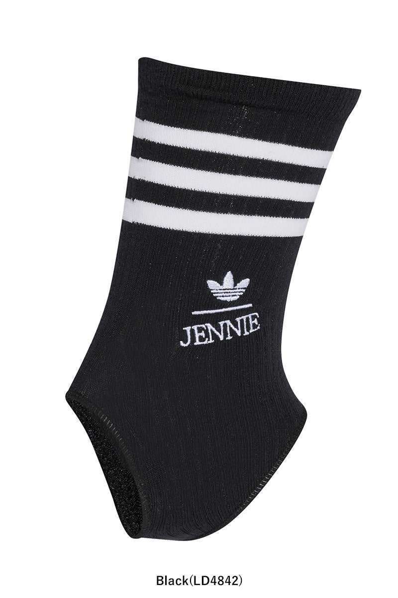 ADIDAS × JENNIE(アディダス×ジェニー) Adidas Heritage(アディダス ヘリテージ) CREW SOCKS WITH HEEL CUT-OUT 1PP クルーソックス ヒールカットアウト BW496