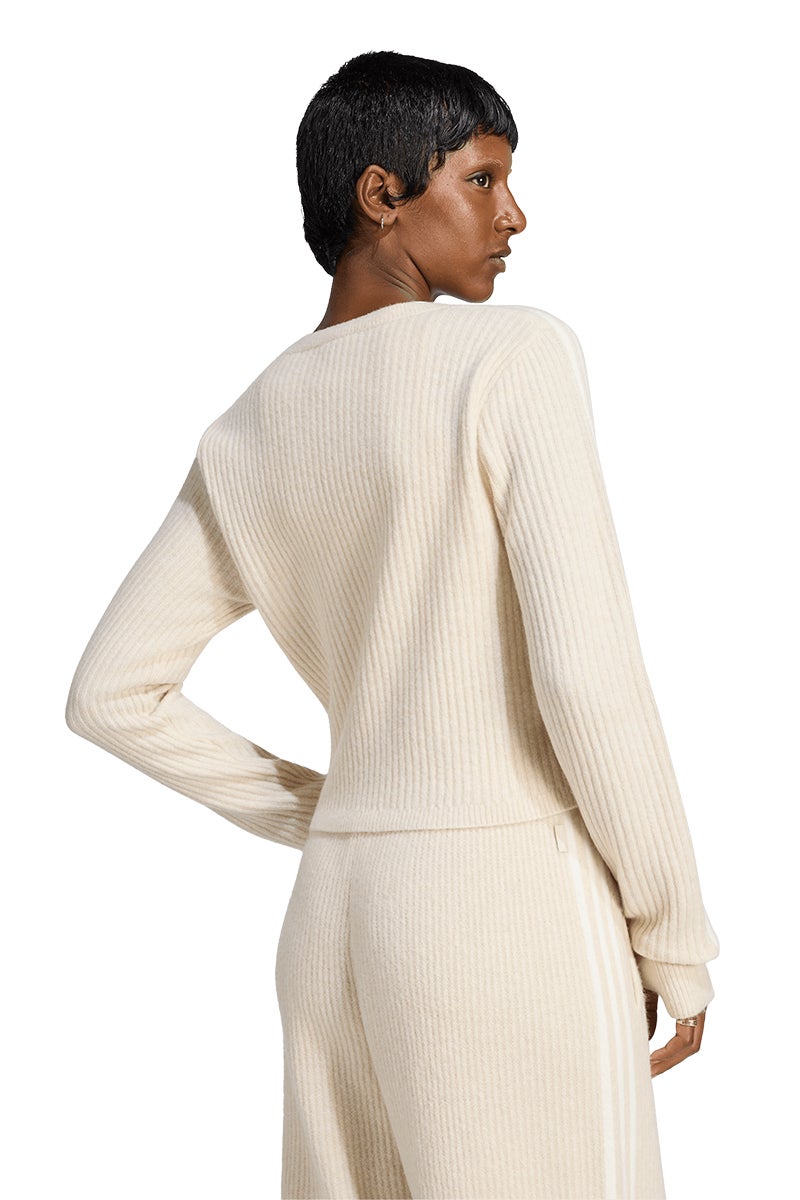 ADIDAS × JENNIE(アディダス×ジェニー) adidas Originals(アディダス オリジナルス) WRAP AROUND CARDIGAN ラップアラウンドカーディガン KNIT CARDIGAN ニットカーディガン C8721