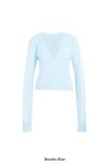 ADIDAS × JENNIE(アディダス×ジェニー) adidas Originals(アディダス オリジナルス) WRAP AROUND CARDIGAN ラップアラウンドカーディガン KNIT CARDIGAN ニットカーディガン C8721