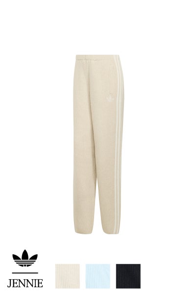 ADIDAS × JENNIE(アディダス×ジェニー) adidas Originals(アディダス オリジナルス) KNITTED SWEAT PANTS ニットスウェットパンツ KNIT PANTS ニットパンツ CC789
