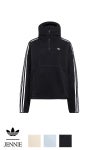 ADIDAS × JENNIE(アディダス×ジェニー) adidas Originals(アディダス オリジナルス) POLAR FLEECE 1/4 ZIP HOODIE JACKET ジップフーデッドフリースジャケット CC807