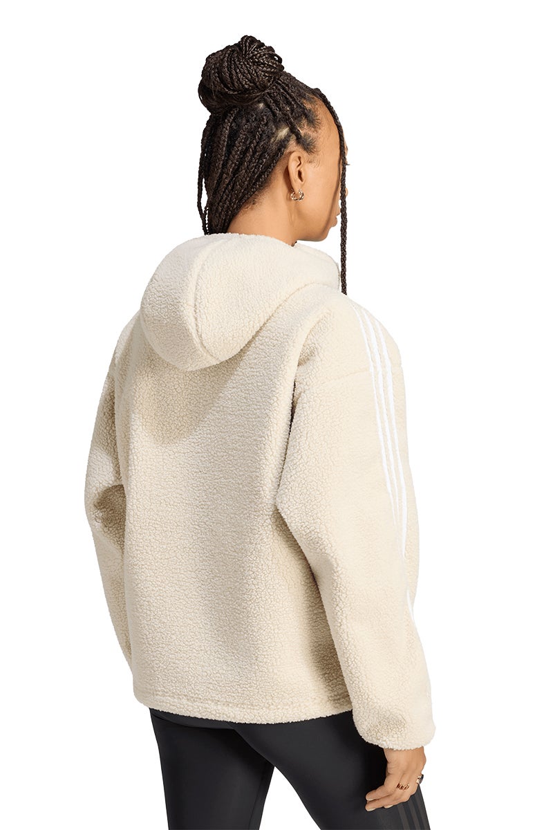 ADIDAS × JENNIE(アディダス×ジェニー) adidas Originals(アディダス オリジナルス) POLAR FLEECE 1/4 ZIP HOODIE JACKET ジップフーデッドフリースジャケット CC807