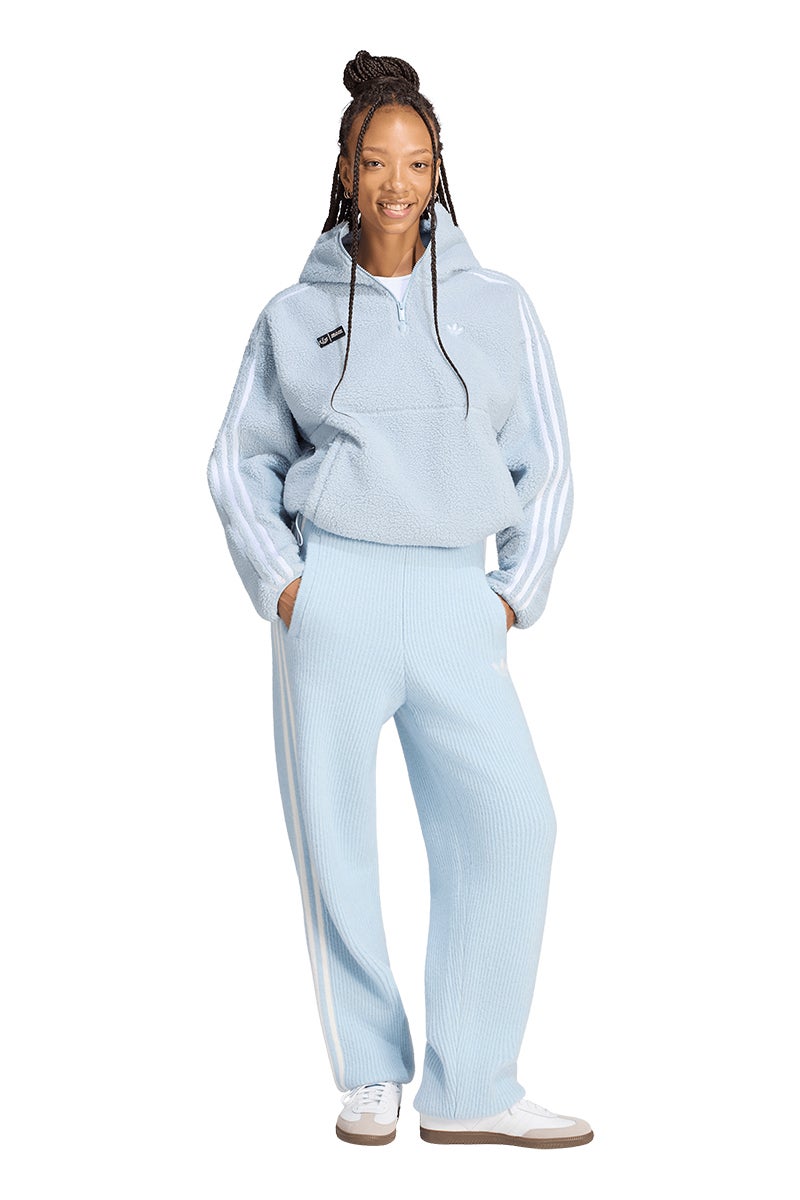 ADIDAS × JENNIE(アディダス×ジェニー) adidas Originals(アディダス オリジナルス) POLAR FLEECE 1/4 ZIP HOODIE JACKET ジップフーデッドフリースジャケット CC807