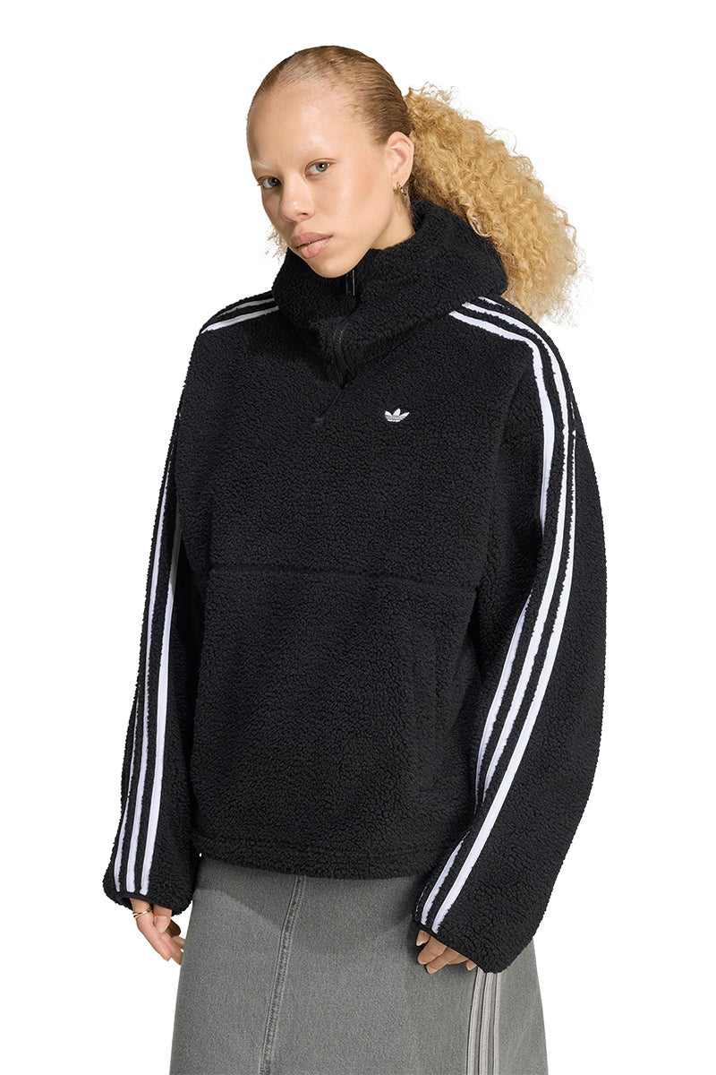 ADIDAS × JENNIE(アディダス×ジェニー) adidas Originals(アディダス オリジナルス) POLAR FLEECE 1/4 ZIP HOODIE JACKET ジップフーデッドフリースジャケット CC807